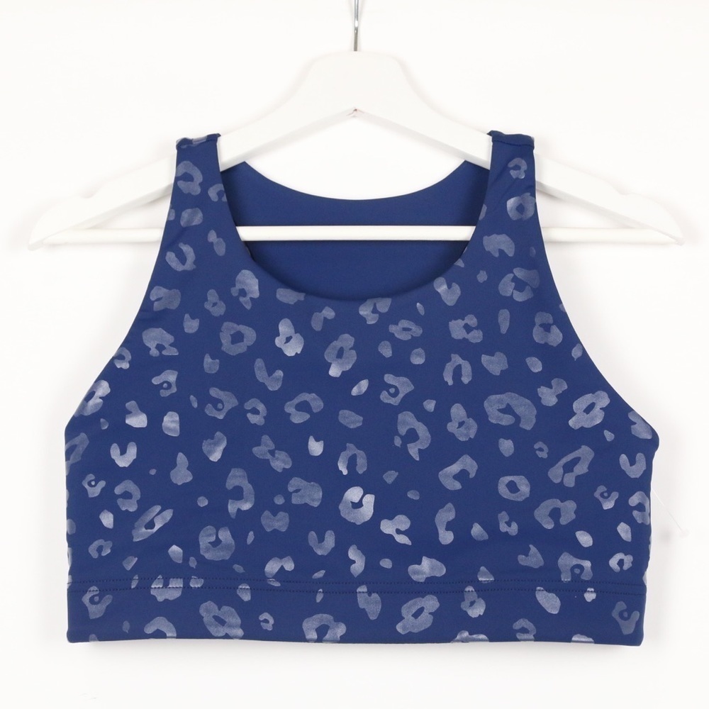 Terez Cheetah Foil Uplift Sports Bra